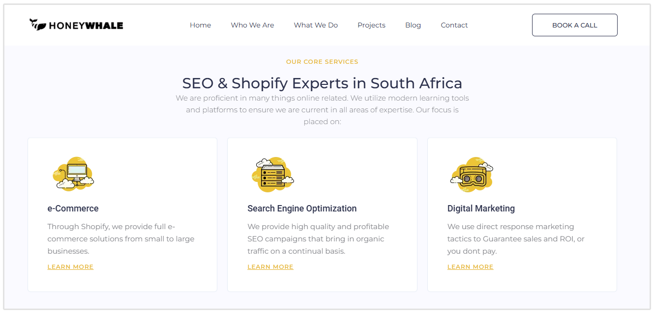 HoneyWhale Services